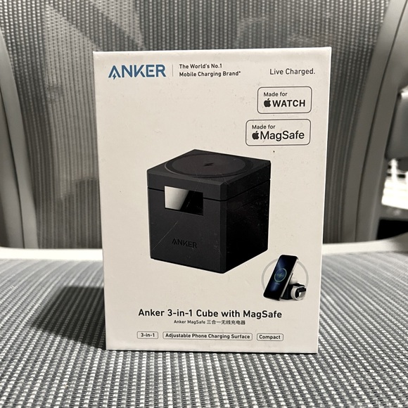 Anker Other - Anker 3-in-1 Charging Cube with MagSafe (BRAND NEW, UNOPENED BOX!)